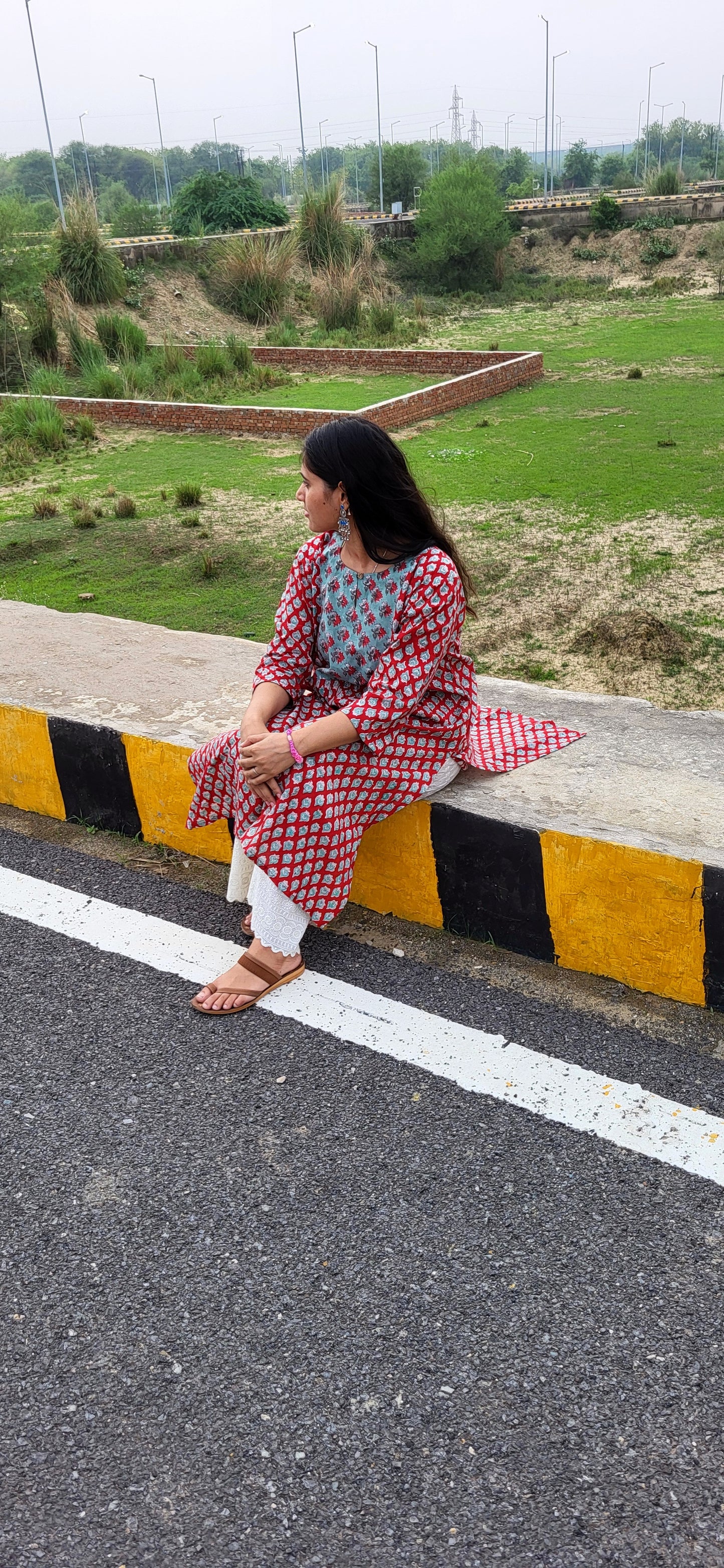 Abha Sanganeri A line flare kurta
