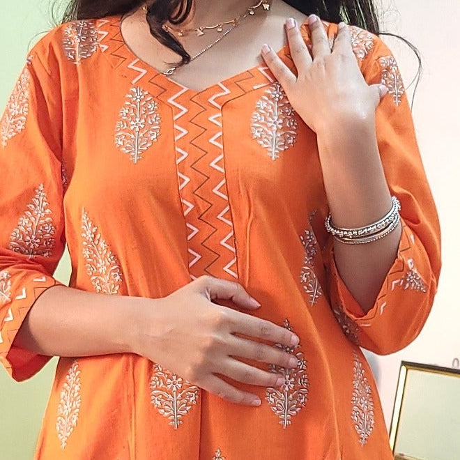 Divyanka Handloom Cotton C0-ord set