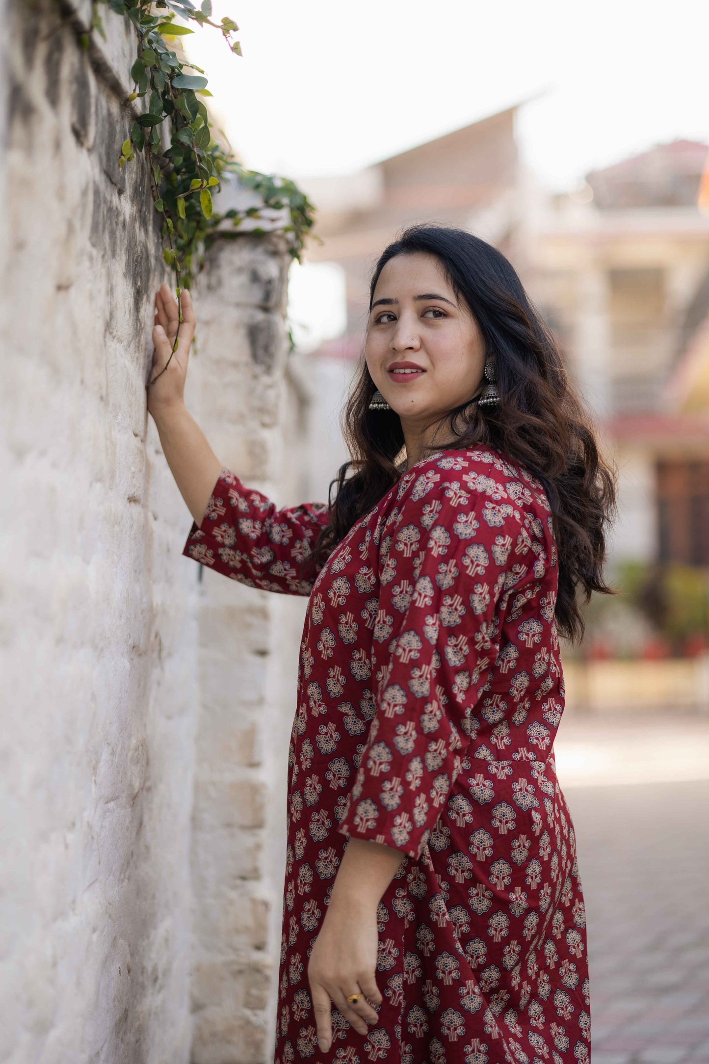 Sahitya A-line Long flared kurta