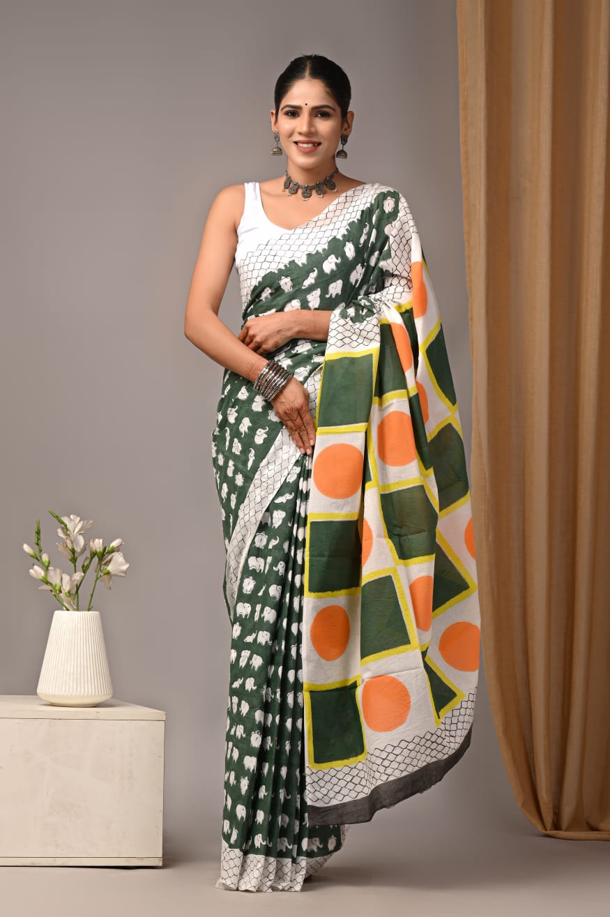 Priya Mul cotton saree