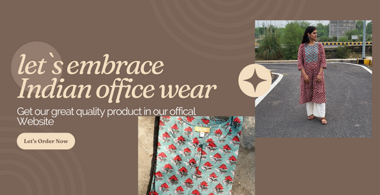 Let’s Embrace Ethnic Wear For The Office.