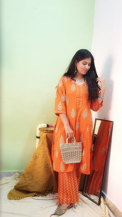 Divyanka Handloom Cotton  C0-ord set