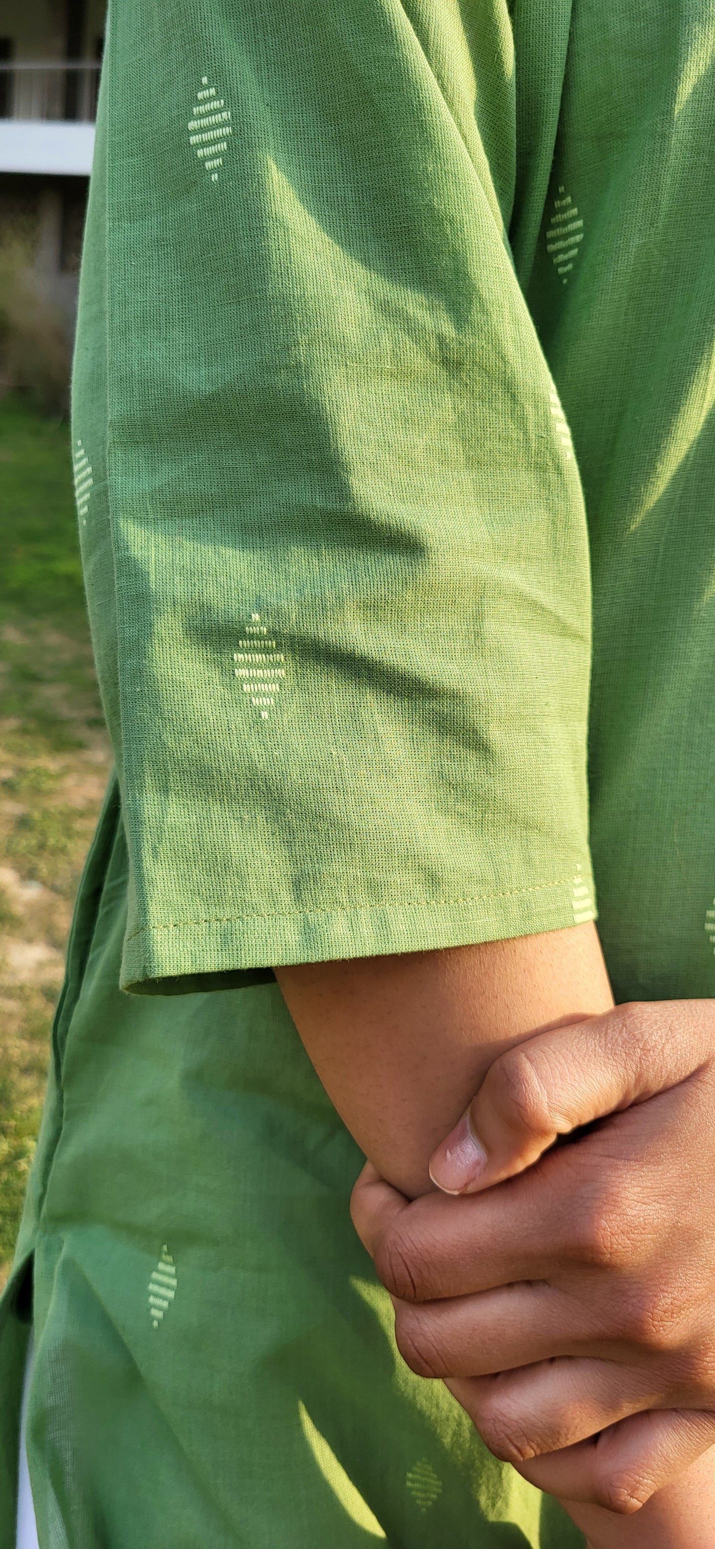 Megha Handloom Woven Kurta