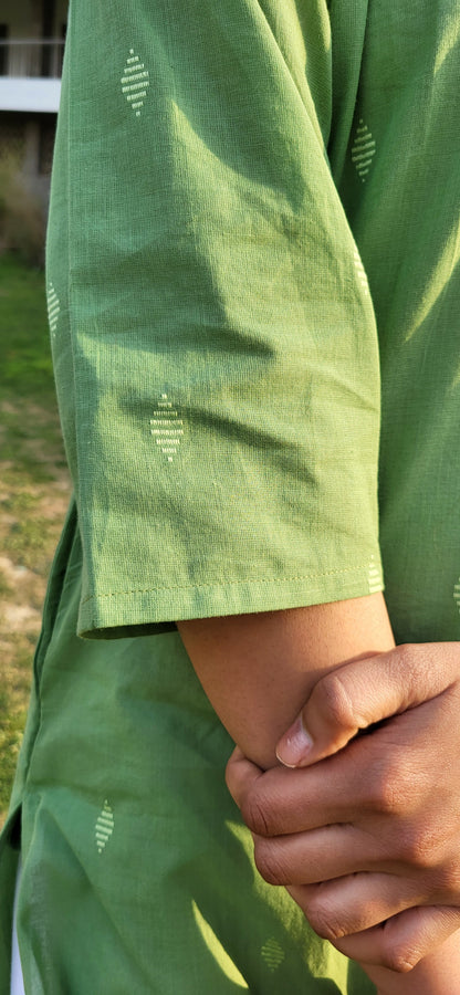 Megha Handloom Woven Kurta