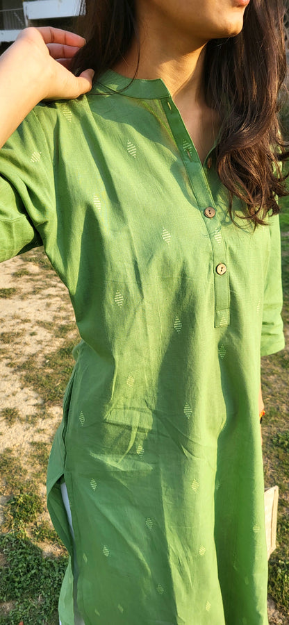 Megha Handloom Woven Kurta