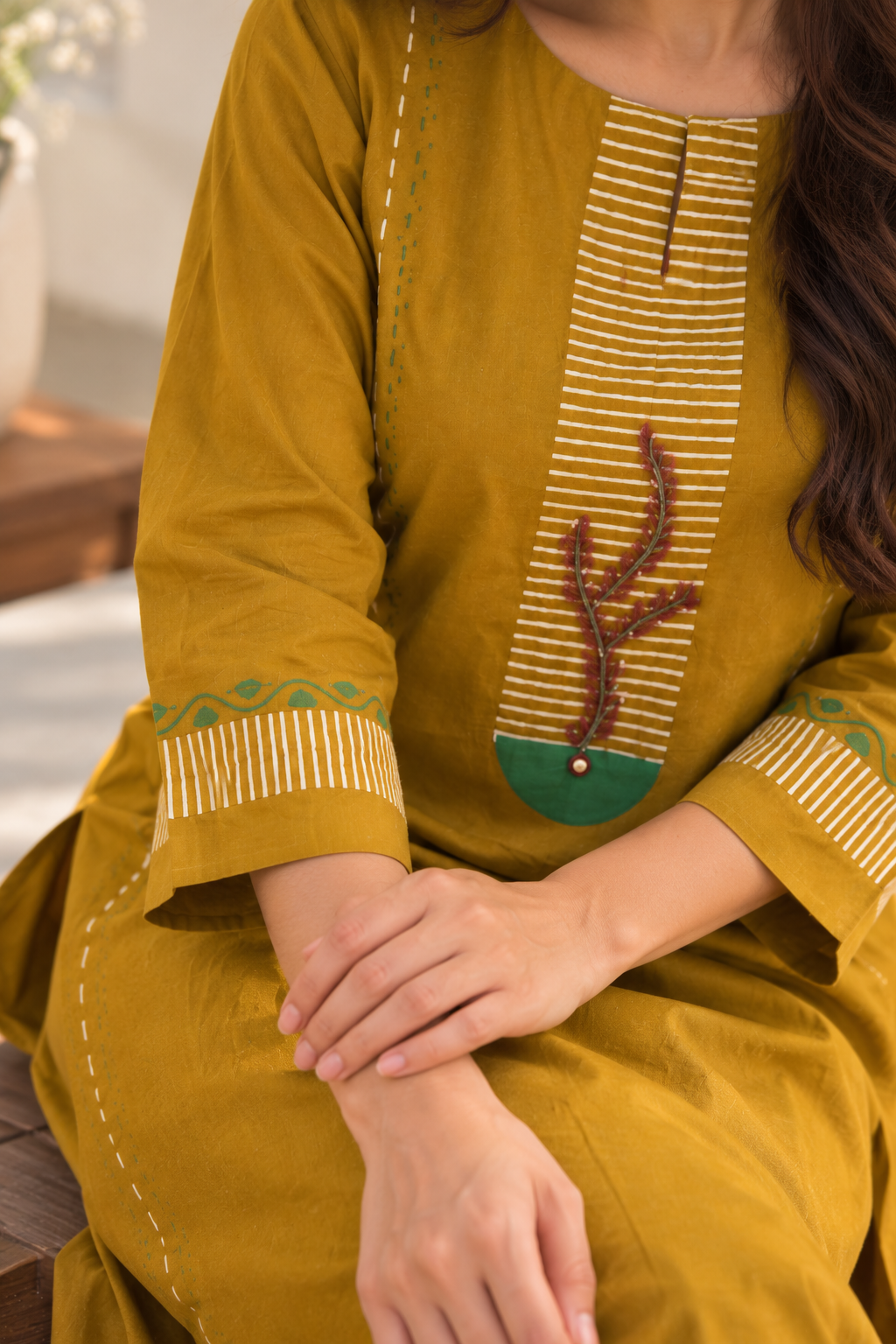 Abha Pure Cotton Kurta Set