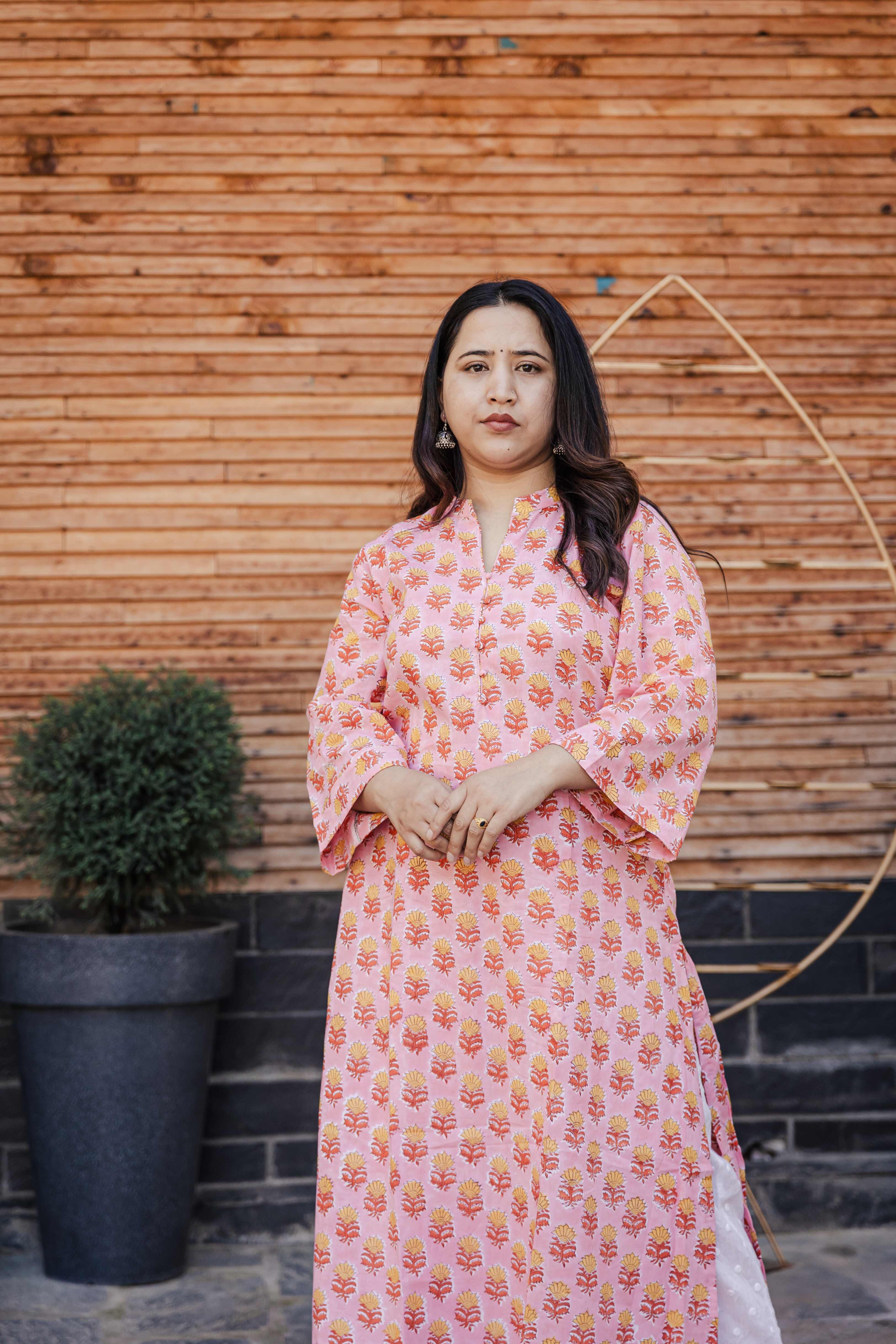 Simran Sanganeeri Long Kurta