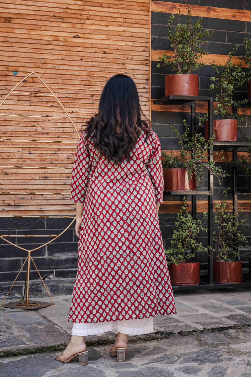 Abha Sanganeri A-line Kurta