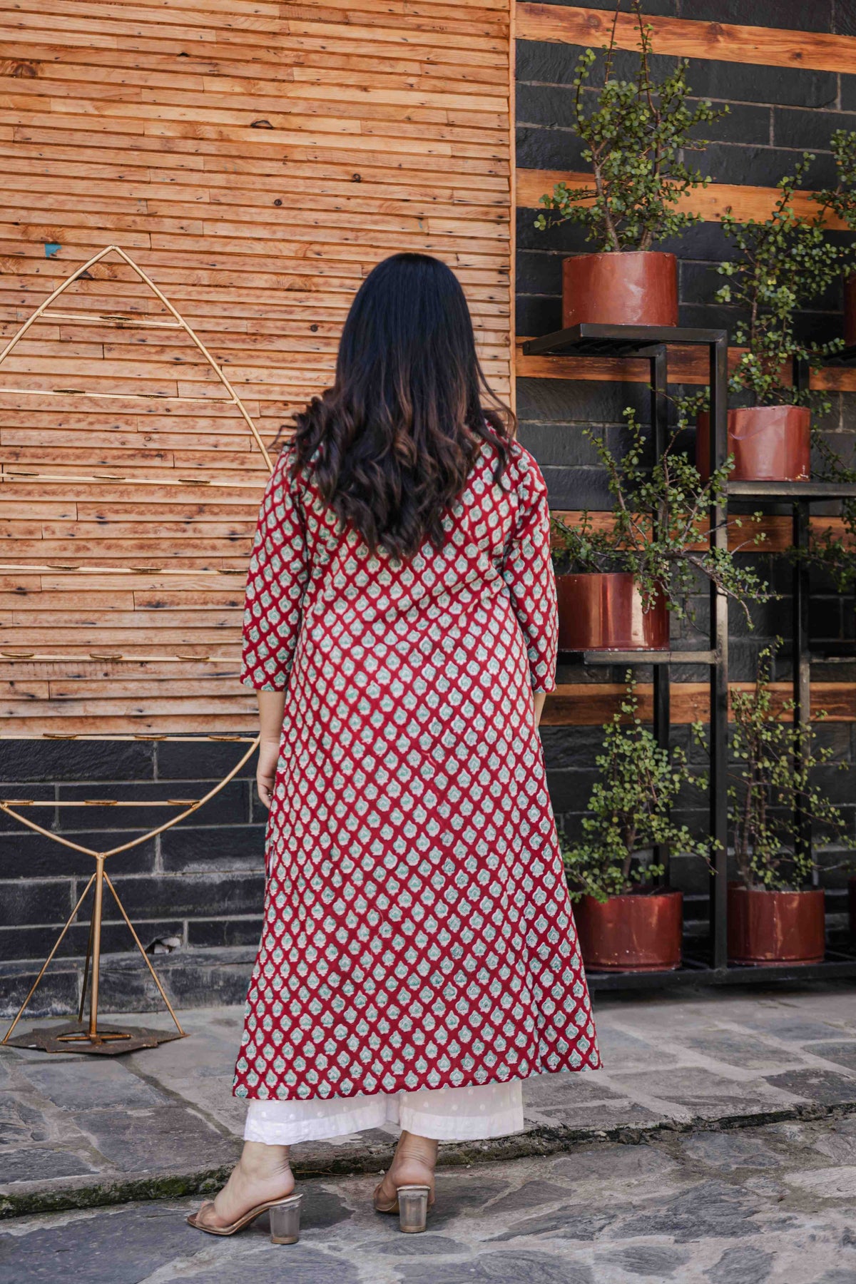 Abha Sanganeri A-line Kurta