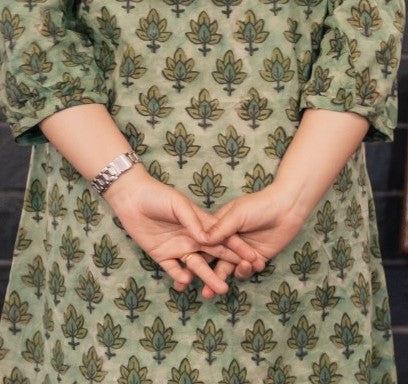 Vansapati Ajrakh A-line Kurta