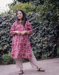 Pihu Ajrakh Short Cotton Kurta