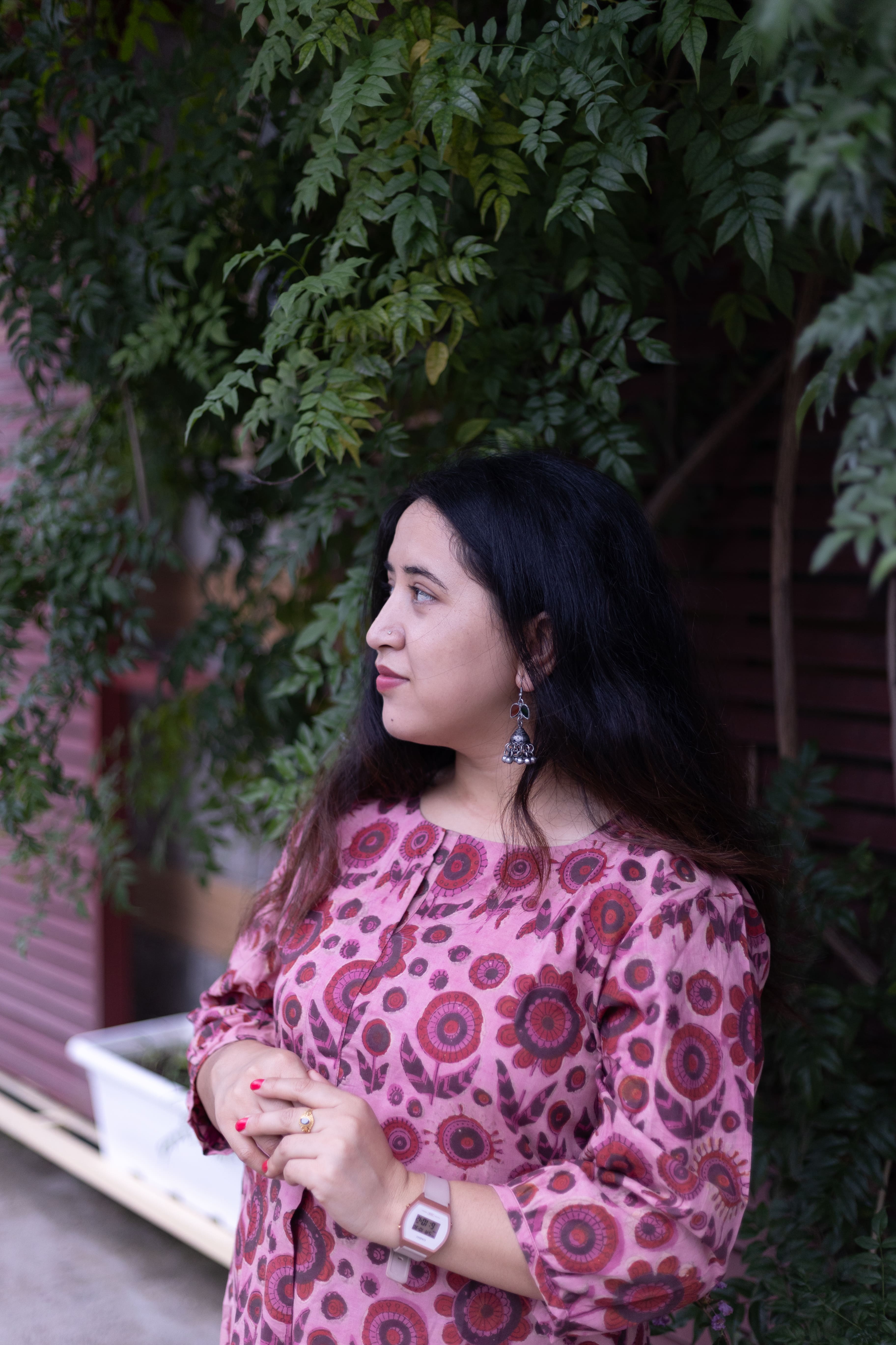 Pihu Ajrakh Short Cotton Kurta