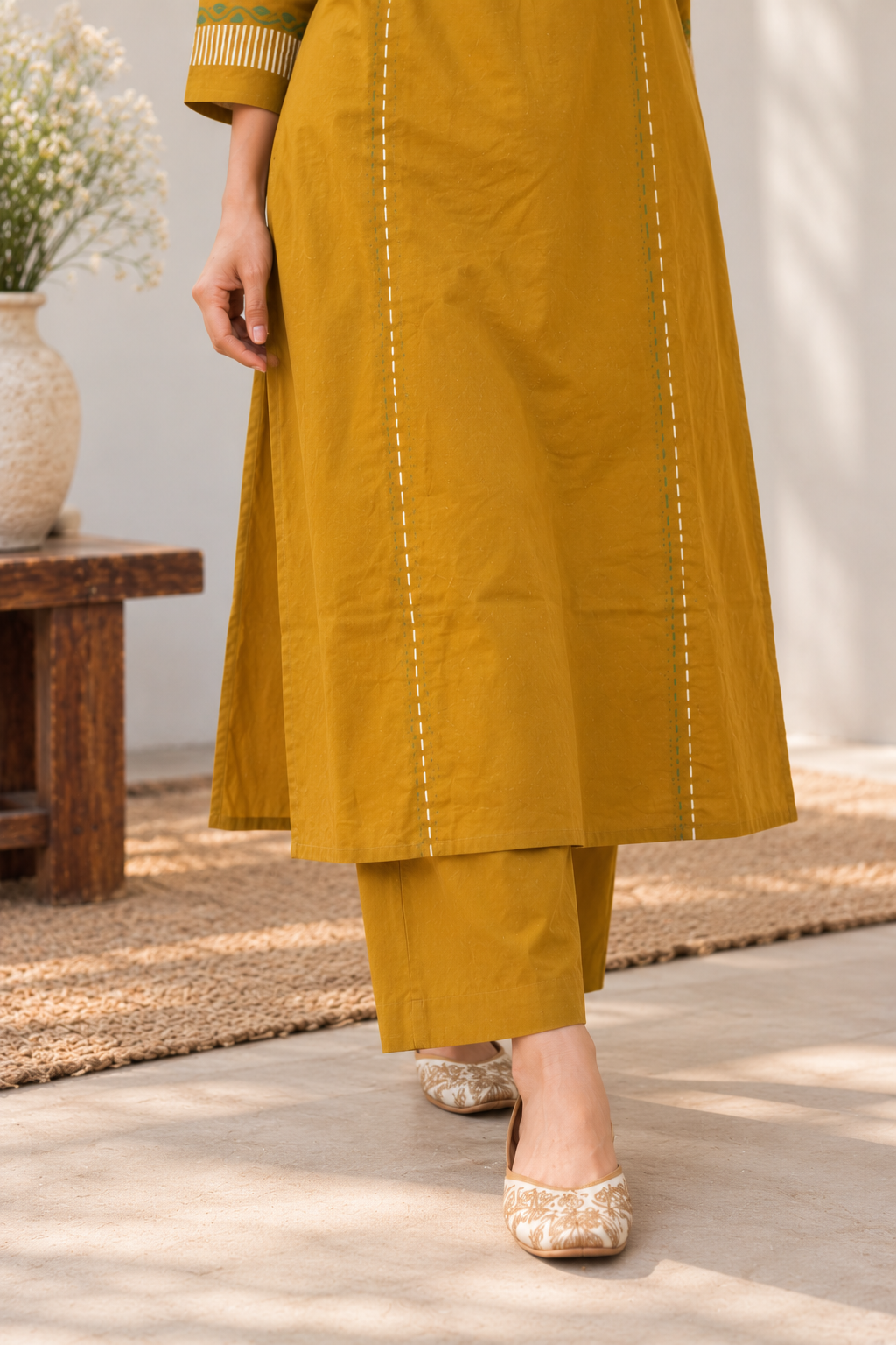 Abha Pure Cotton Kurta Set